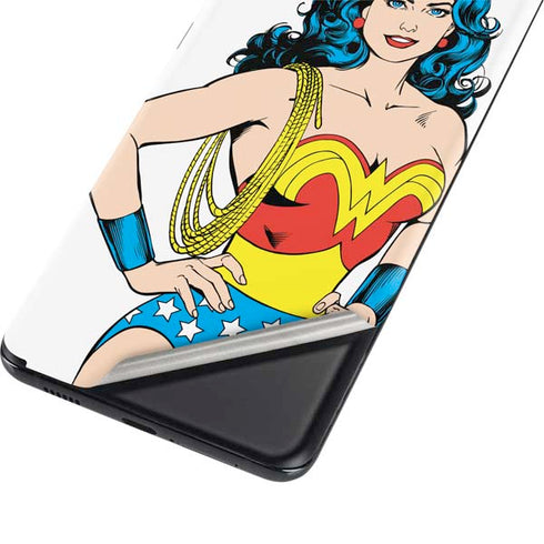 DC Comics Wonder Woman Classic Art Pose Galaxy S21 Plus 5G Skin